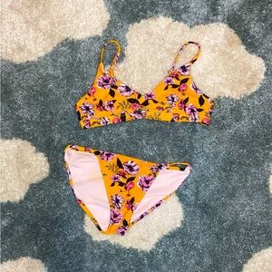 Cute Floral Bikini Set